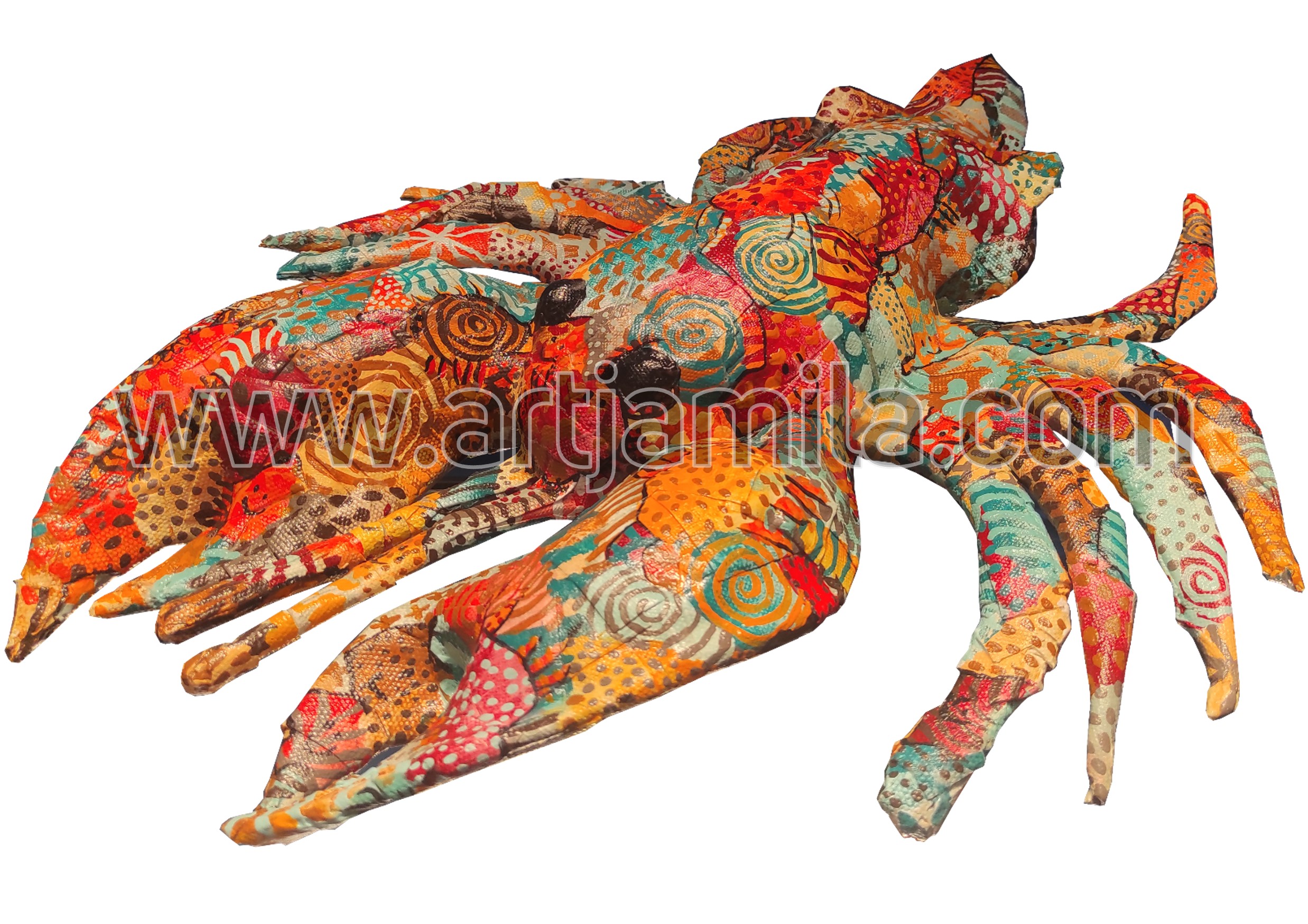 Marine Life Reborn from Waste (Lobster, Series 2) watermark